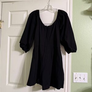 Vixen by Micheline Pitt Black Dress